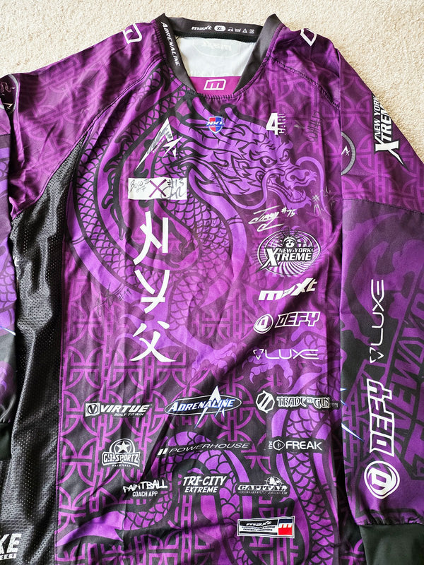 NYX Adrenaline - MAXT Colab Special Edition Team Autographed Jersey - Adrenaline