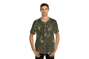 Adrenaline Woods Camo Baseball Jersey - Adrenaline