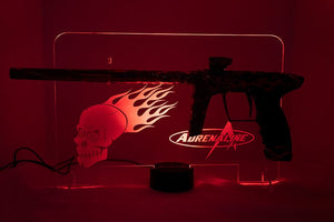 Lighted Adrenaline Display Stand - Clear with Single Multi-Color LED Array - Adrenaline